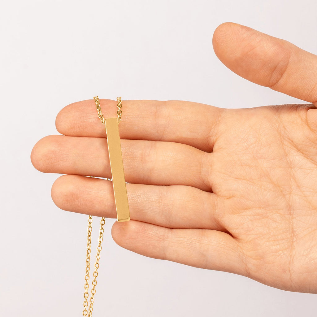 Collier barre 3D