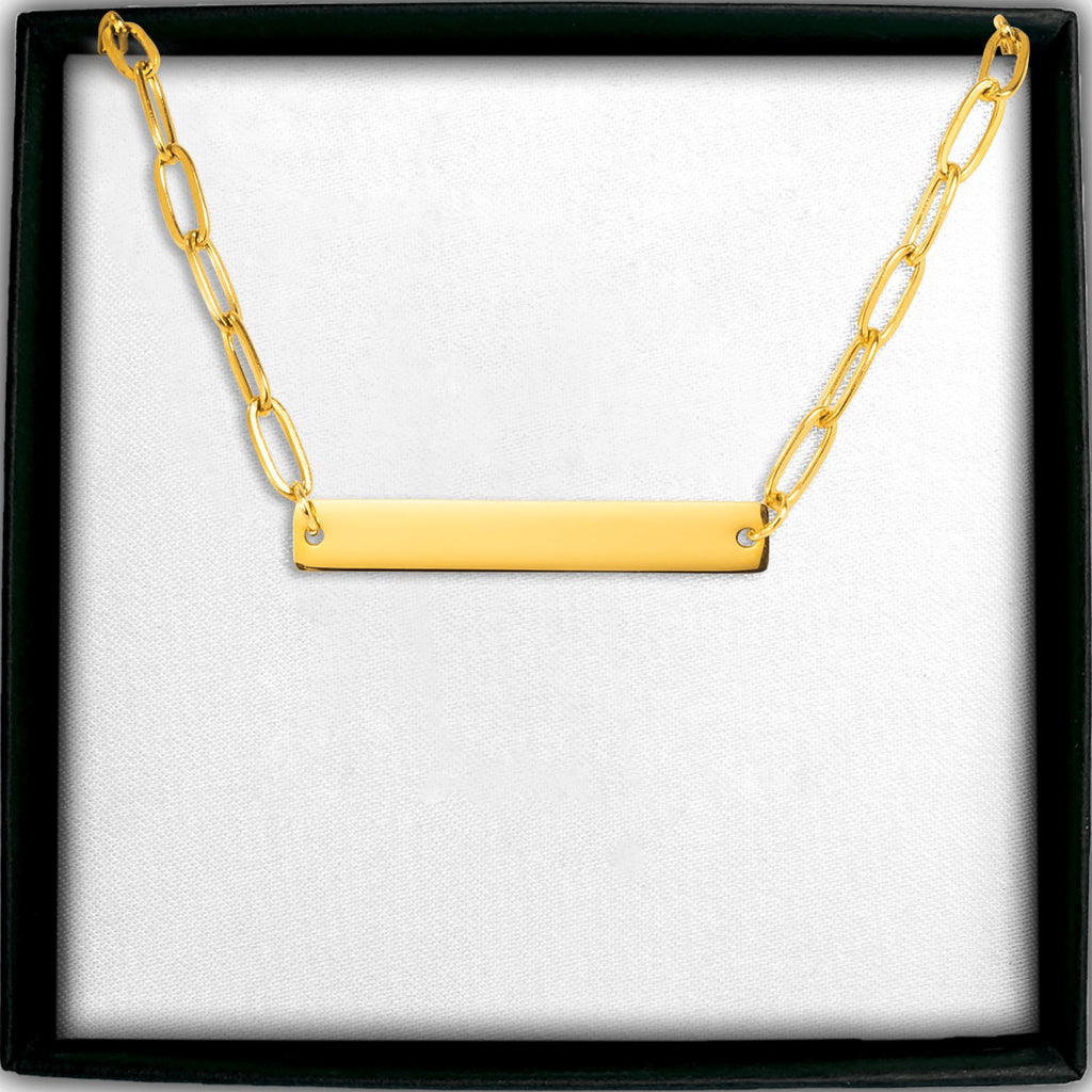 Collier trombone barre