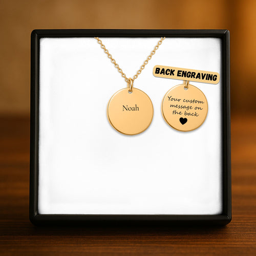 Médaille ronde gravée