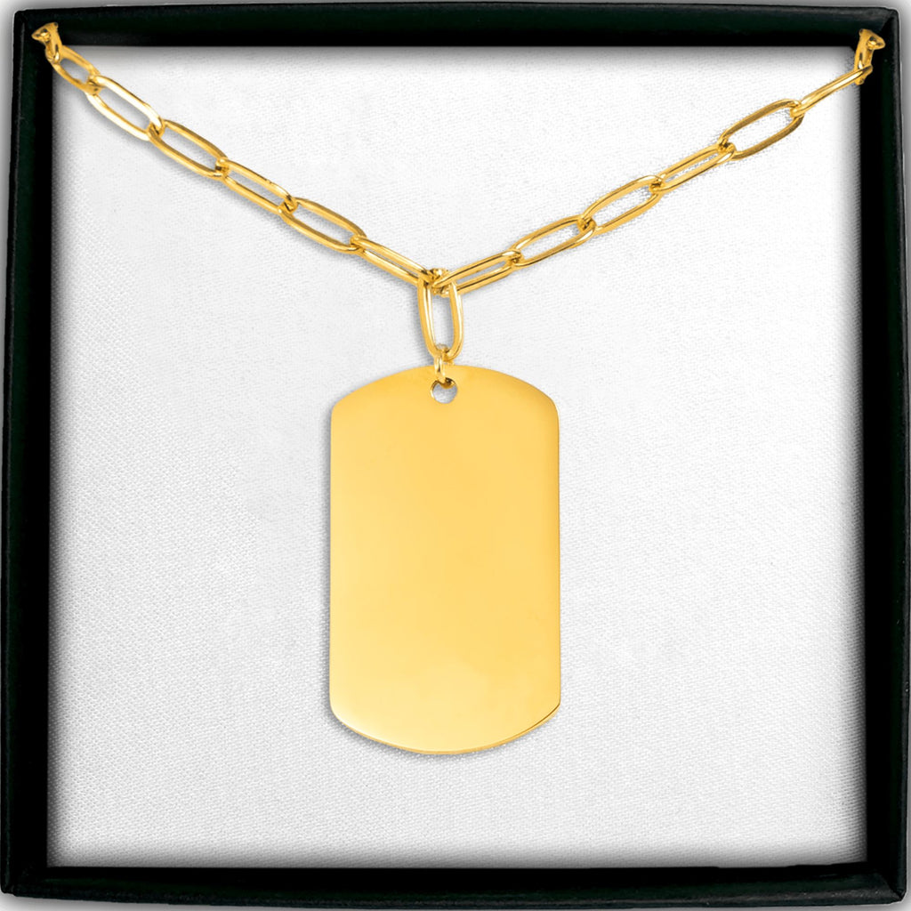 Collier trombone plaque