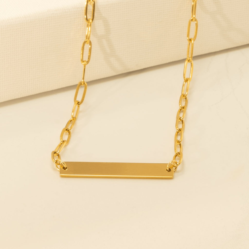 Collier trombone barre