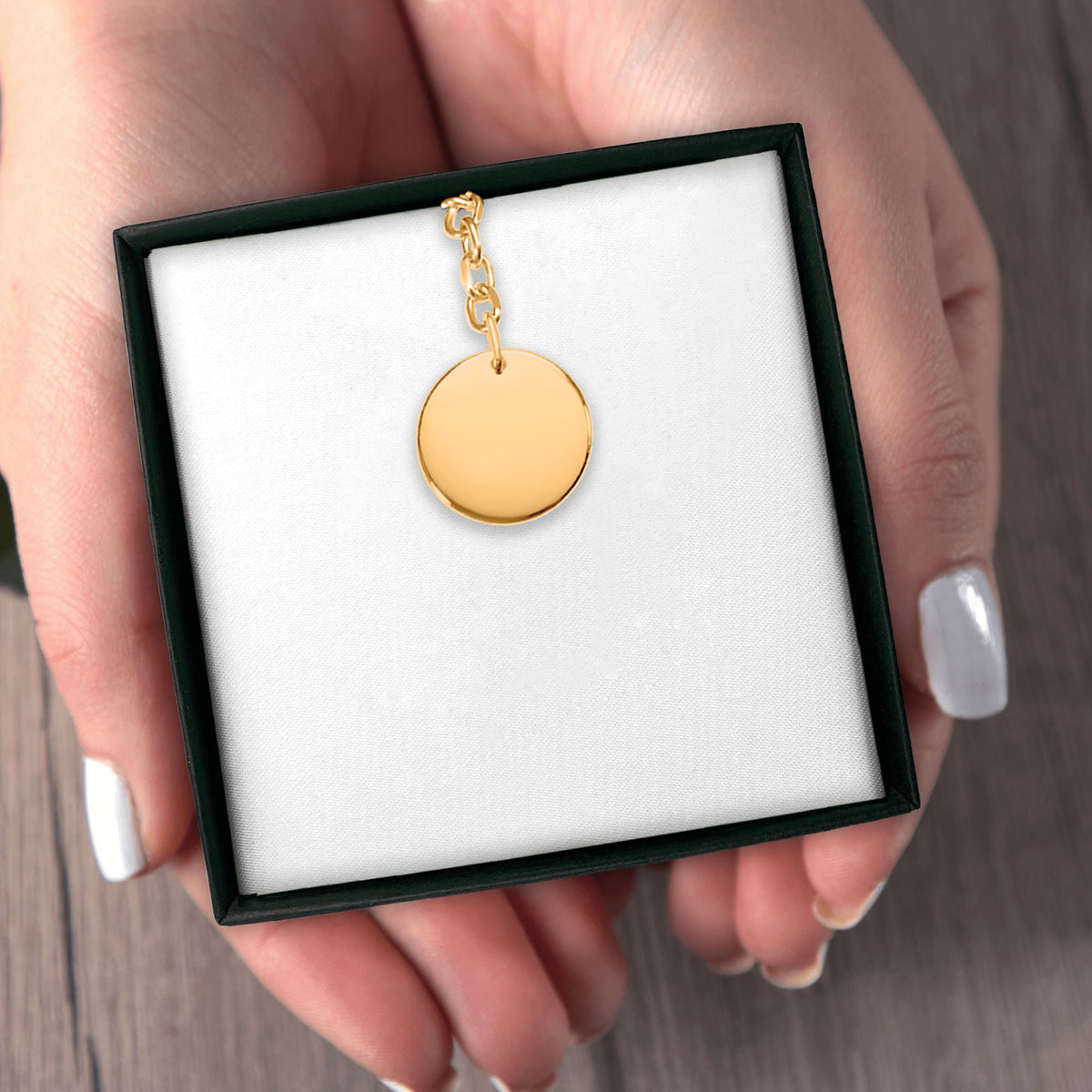 Porte-clés médaille