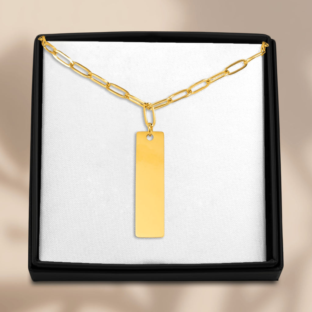 Collier trombone barre verticale