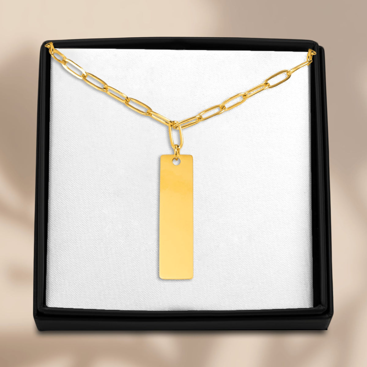 Collier trombone barre verticale