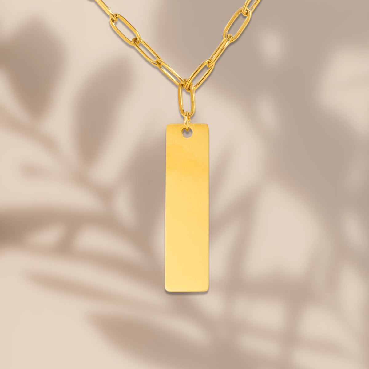 Collier trombone barre verticale