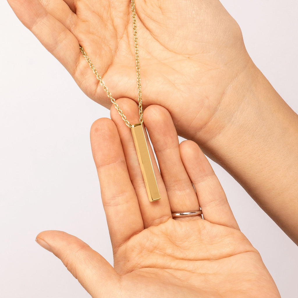 Collier barre 3D