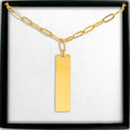 Collier trombone barre verticale