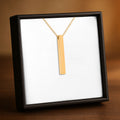 Collier barre 3D