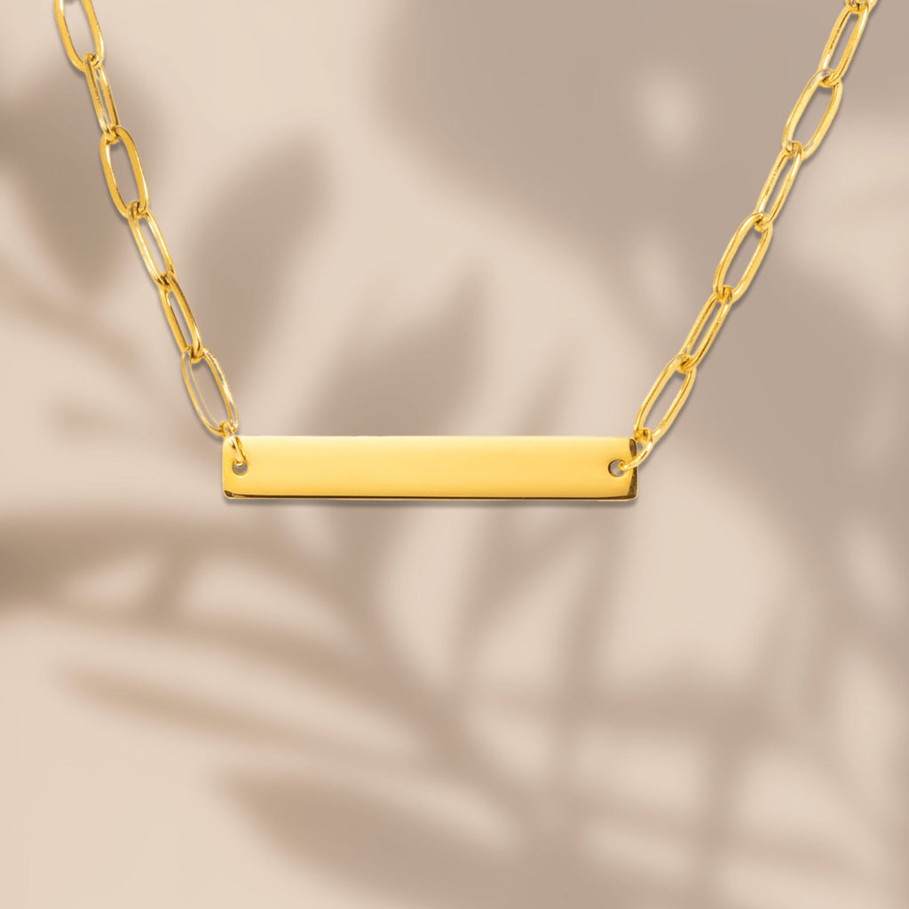 Collier trombone barre