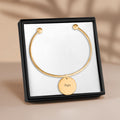 Bracelet jonc gravé