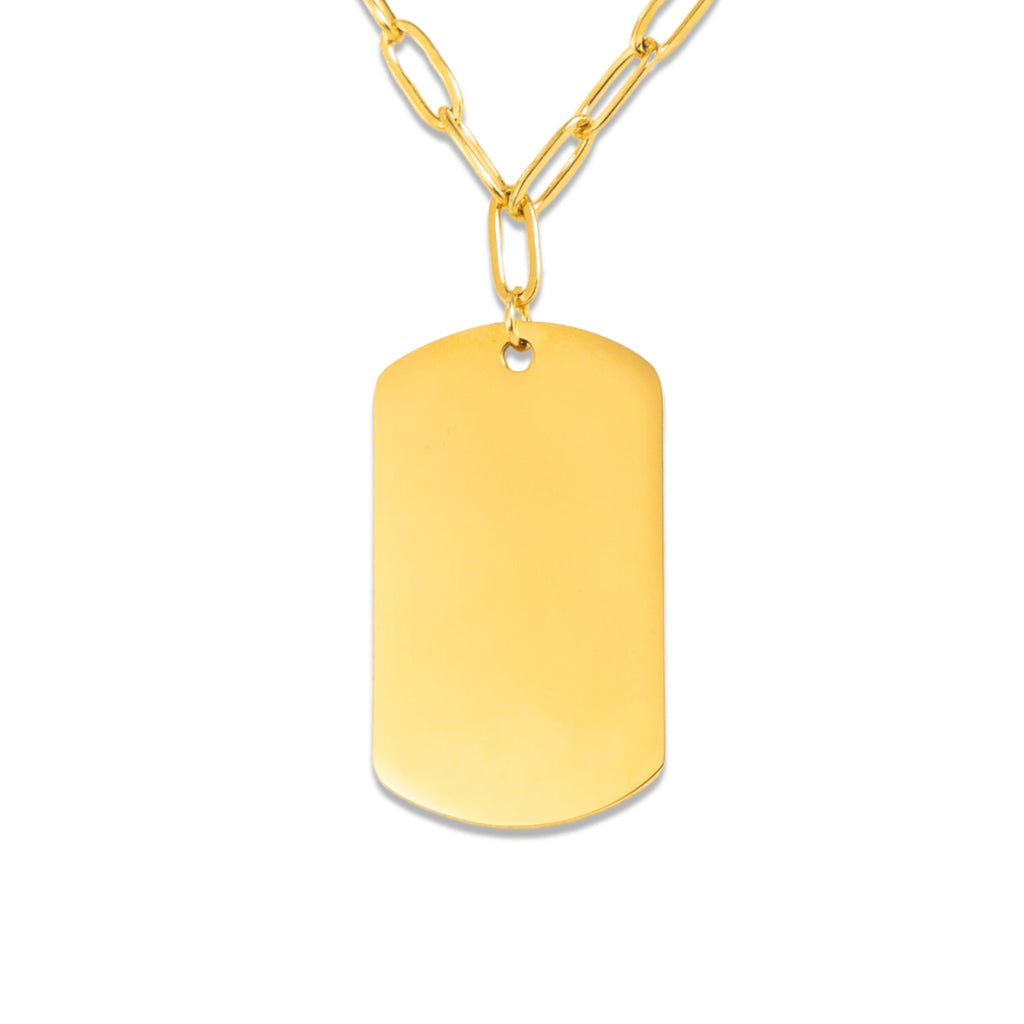 Collier trombone plaque