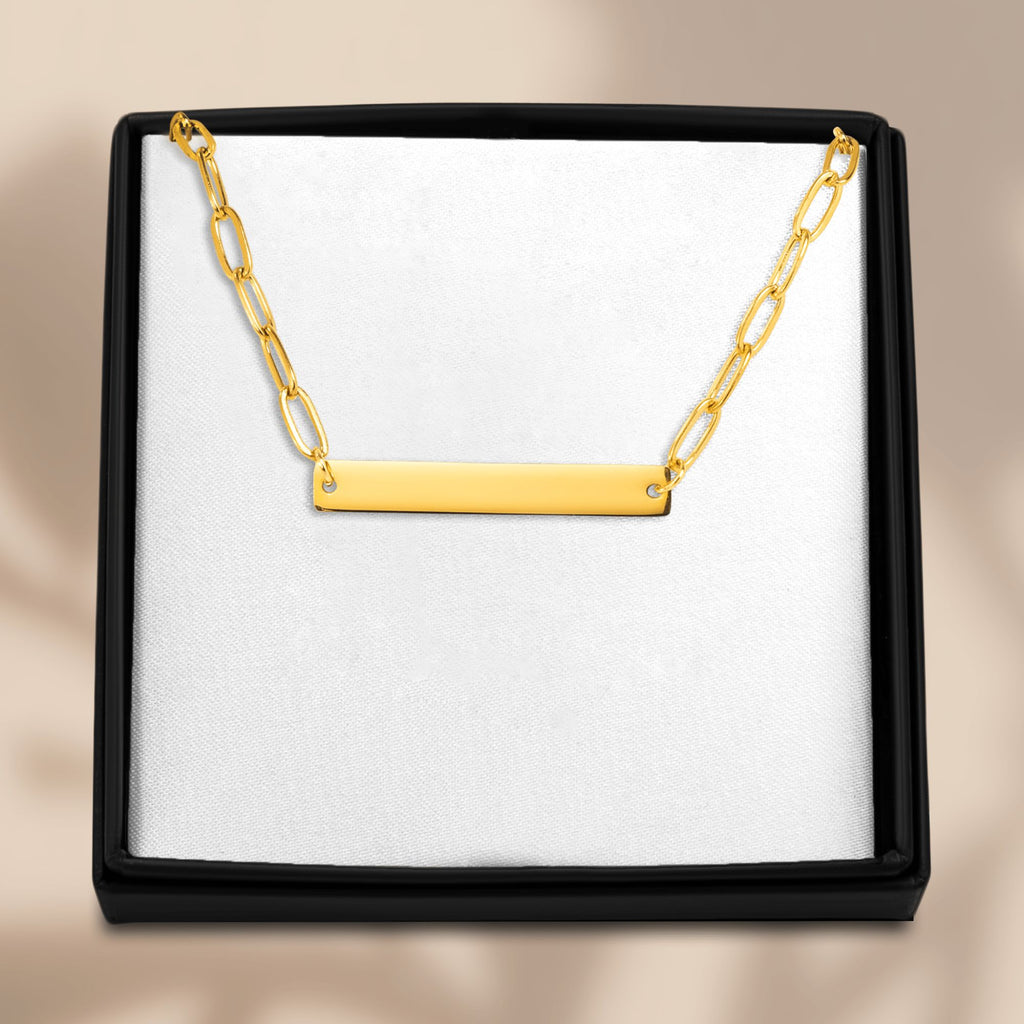 Collier trombone barre